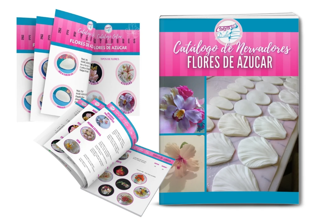 Catálogos de Flores y Nervadores - Cakes D'Lis